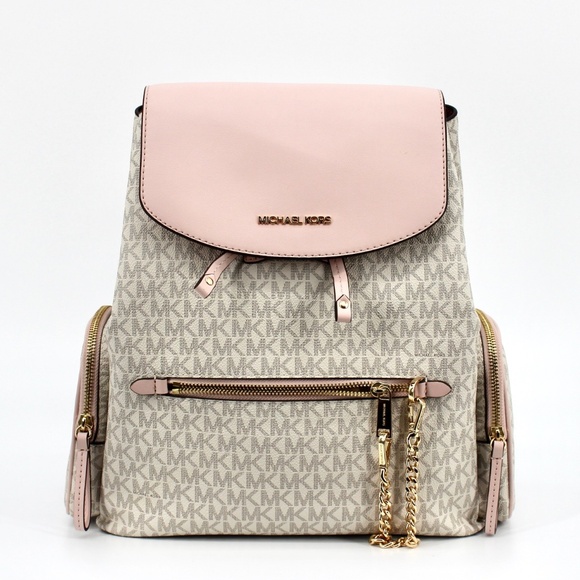 Michael Kors Jet Set Large Logo Backpack - Picture 1 of 9